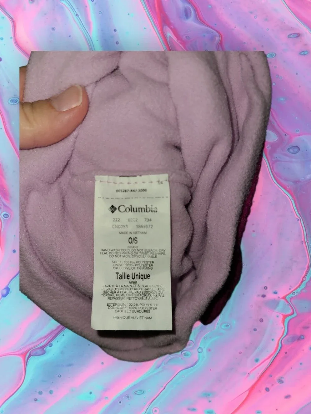 Columbia infant girls osfm winter hat